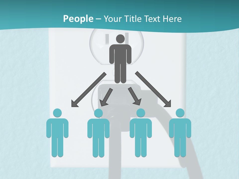 A Clean Image Of A 110 Volt Wall Power Outlet Against A Freshly Painted Wall. Perfect Image For Any Abstract Energy Promotion Use Or To Make Inferences For Home Design Or Appliance Use. PowerPoint Template