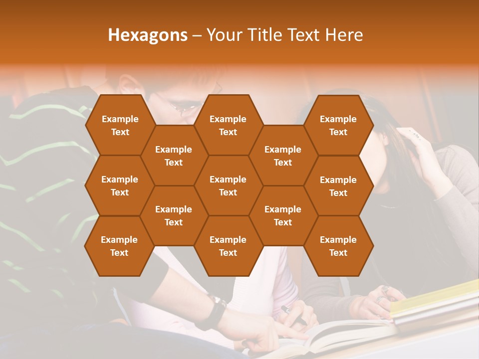 Pink Ribbon And Female Figures On White Background PowerPoint Template