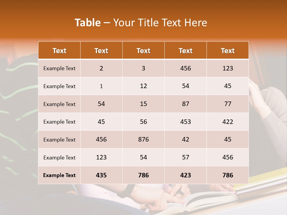 Pink Ribbon And Female Figures On White Background PowerPoint Template