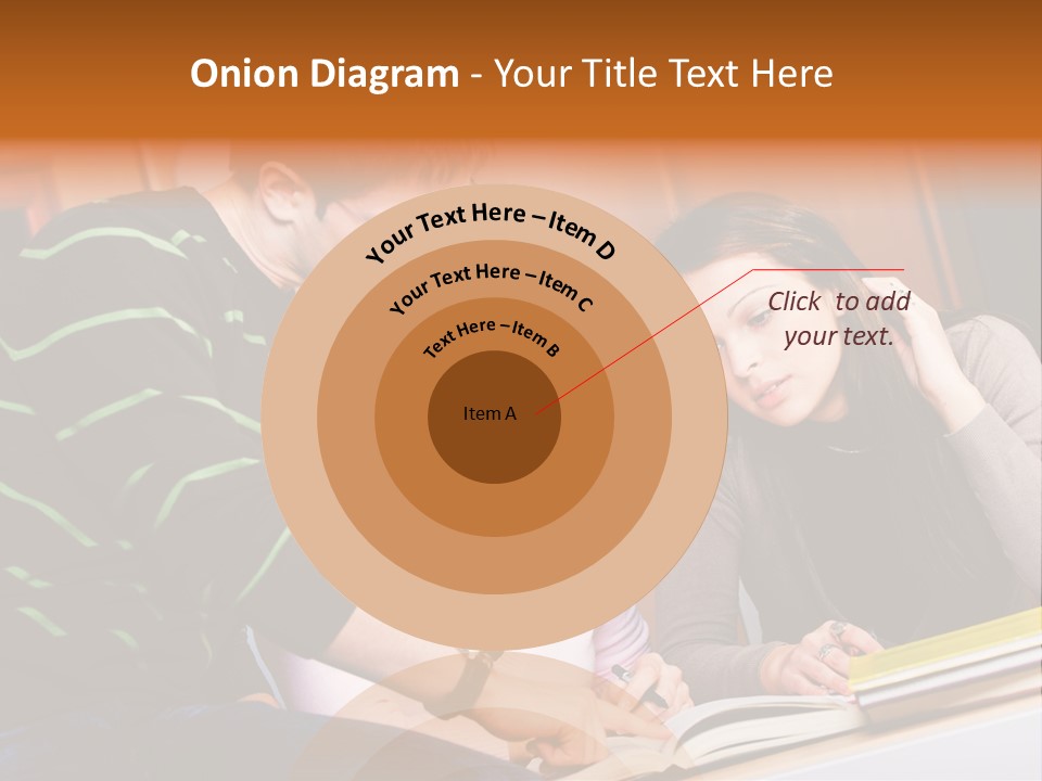 Pink Ribbon And Female Figures On White Background PowerPoint Template