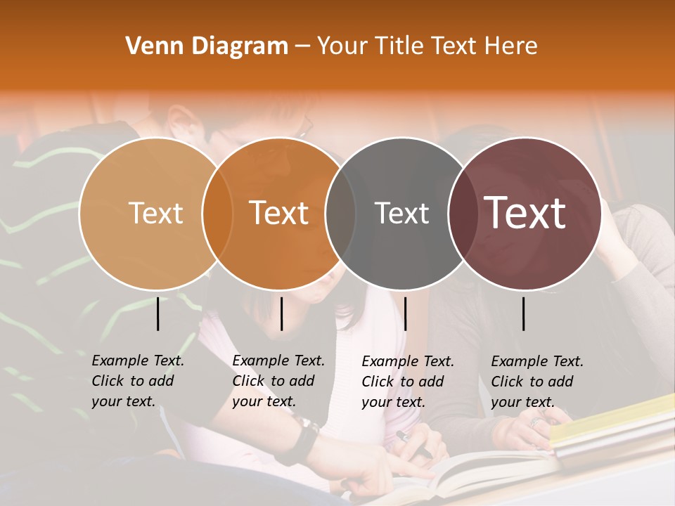 Pink Ribbon And Female Figures On White Background PowerPoint Template