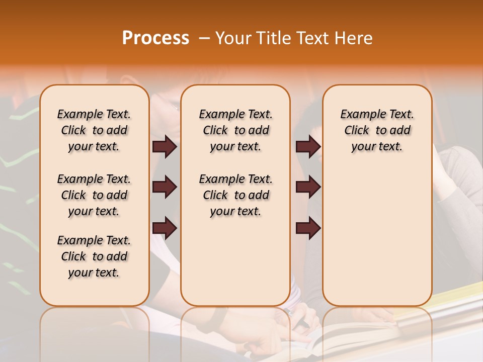 Pink Ribbon And Female Figures On White Background PowerPoint Template
