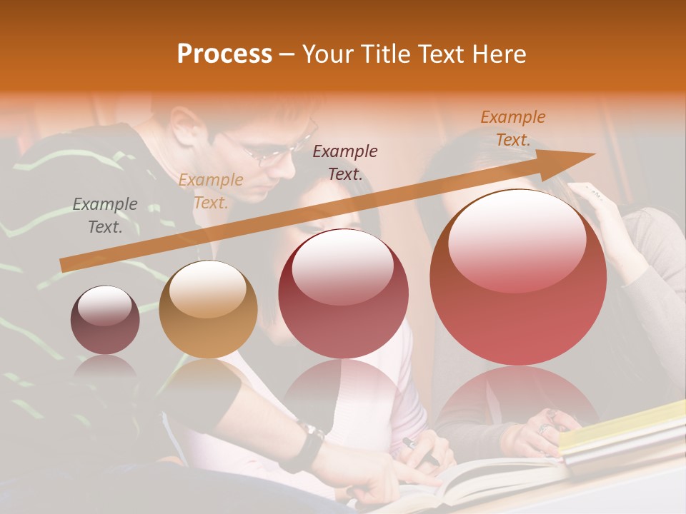 Pink Ribbon And Female Figures On White Background PowerPoint Template