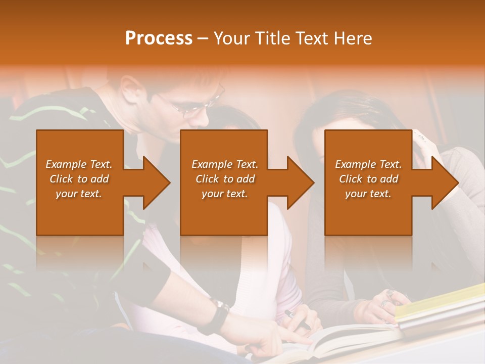 Pink Ribbon And Female Figures On White Background PowerPoint Template