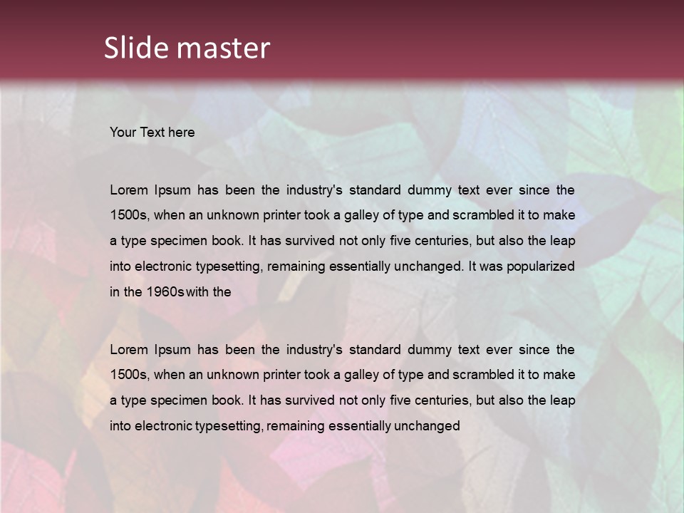 Tropical Zoom Light PowerPoint Template