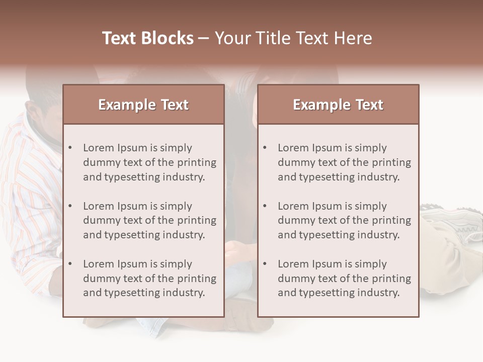 Family Of Three Reading Child's Bible Together. Caucasian Mother And African American Father With Daughter. PowerPoint Template