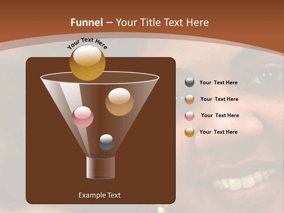 Interracial Family Sitting Together At Home PowerPoint Template