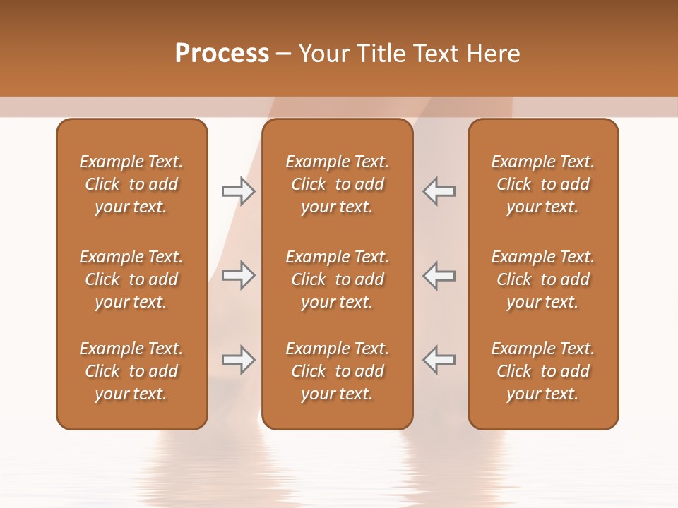 Pretty Legs In Water PowerPoint Template