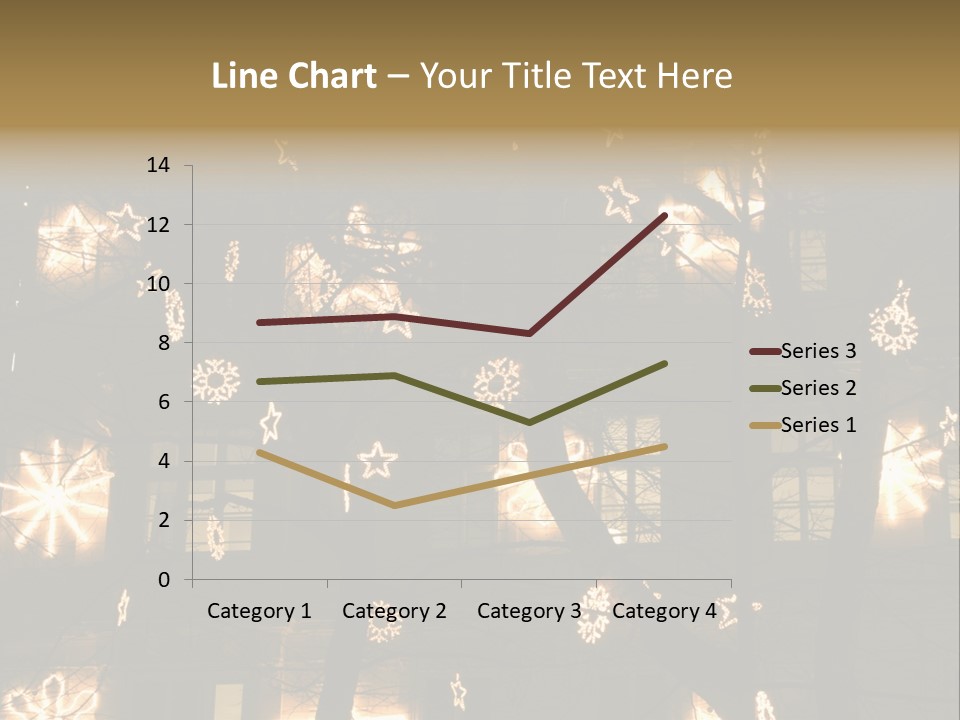 Christmas Decor In Vienna PowerPoint Template