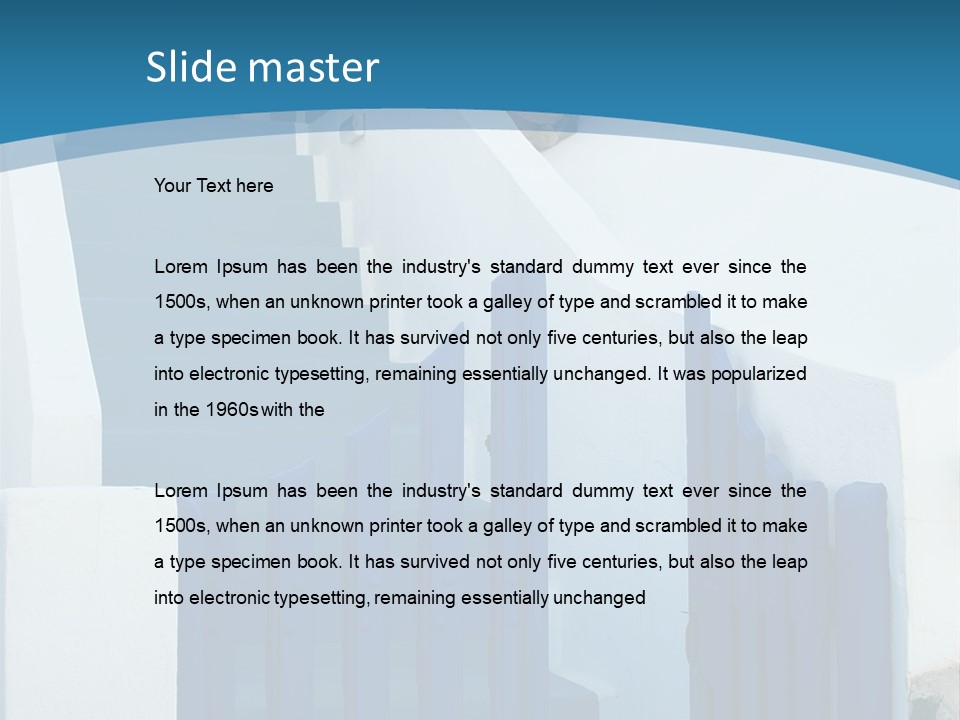 Greek Home PowerPoint Template