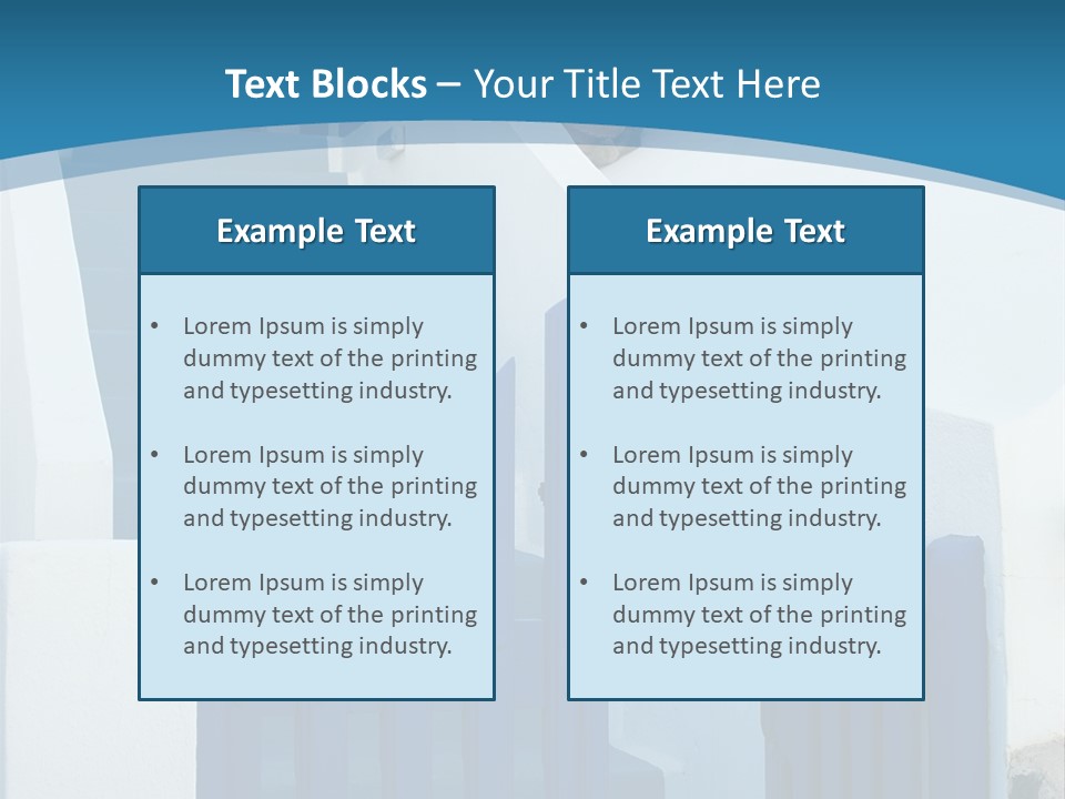 Greek Home PowerPoint Template