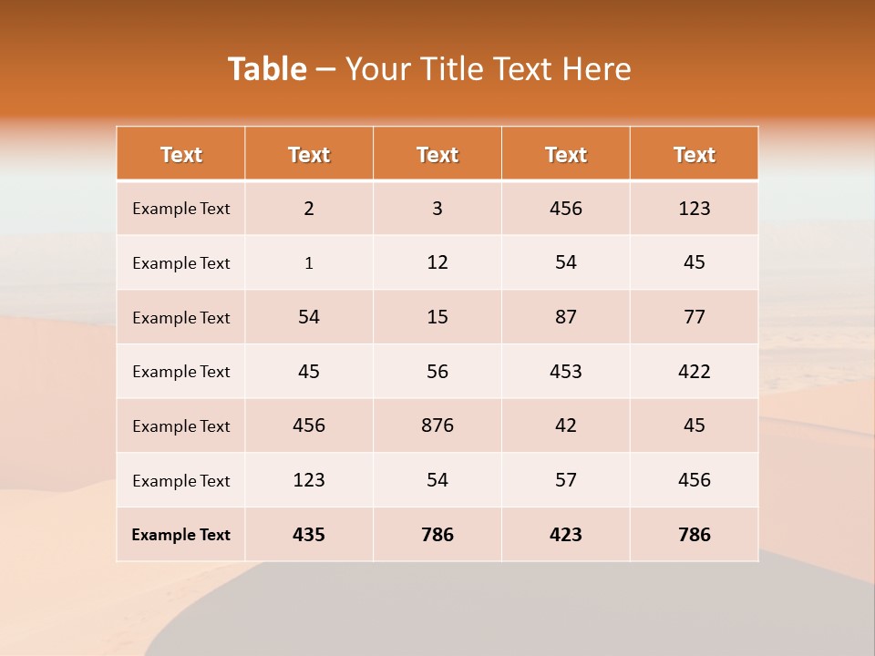 A Man Walking Across A Desert With A Sky Background PowerPoint Template
