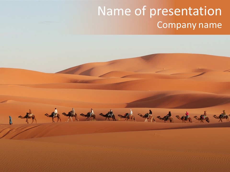 Sahara Desert PowerPoint Template