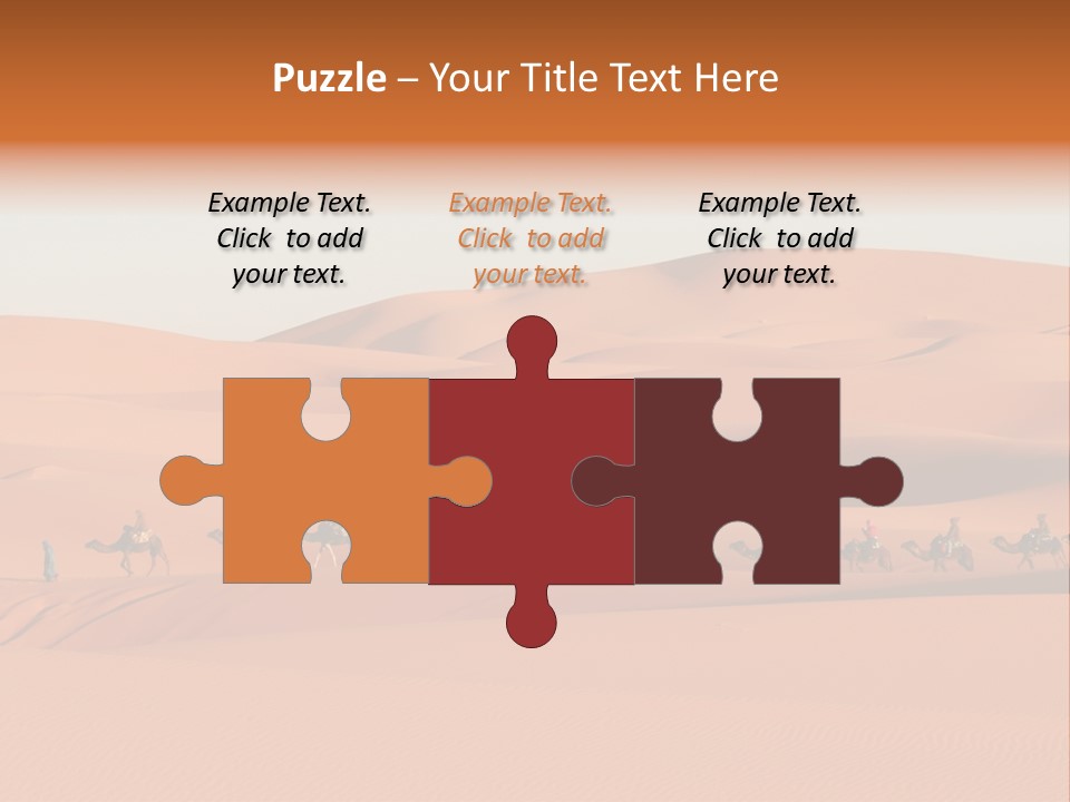 Sahara Desert PowerPoint Template