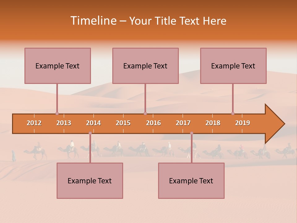 Sahara Desert PowerPoint Template
