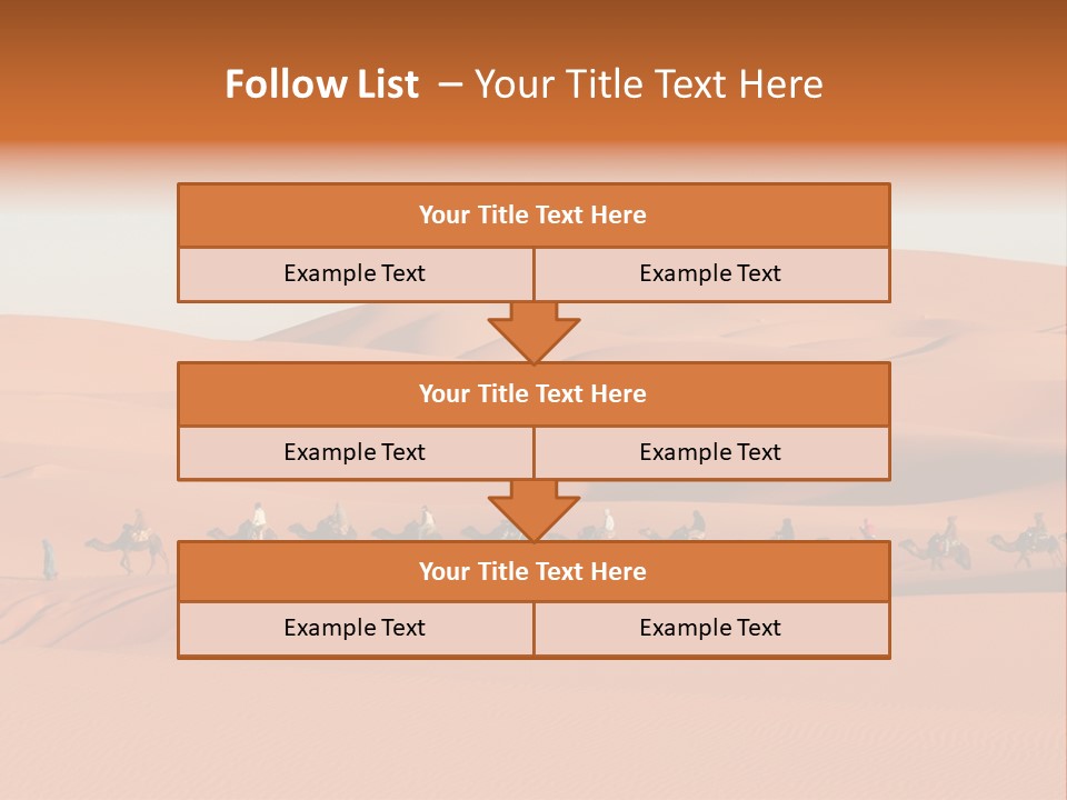 Sahara Desert PowerPoint Template