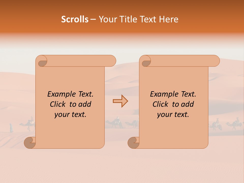 Sahara Desert PowerPoint Template