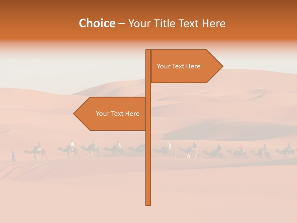 Sahara Desert PowerPoint Template