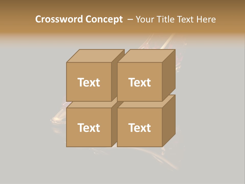 Photo Of Gold Shoe PowerPoint Template