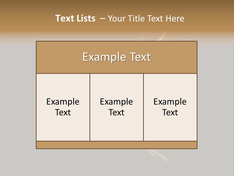 Photo Of Gold Shoe PowerPoint Template