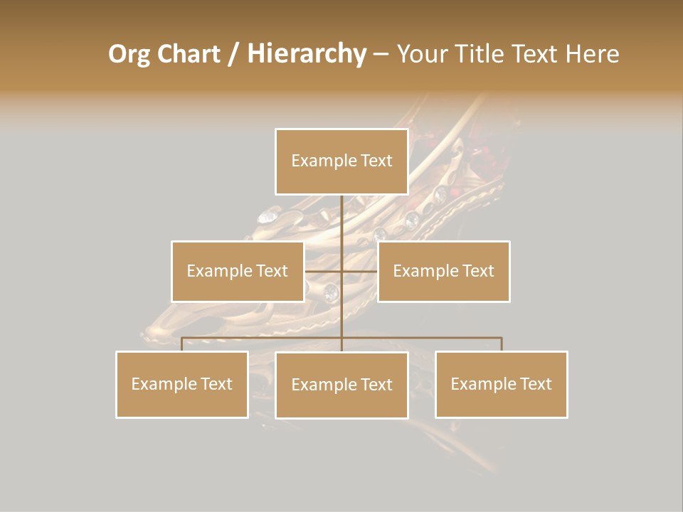 Photo Of Gold Shoe PowerPoint Template