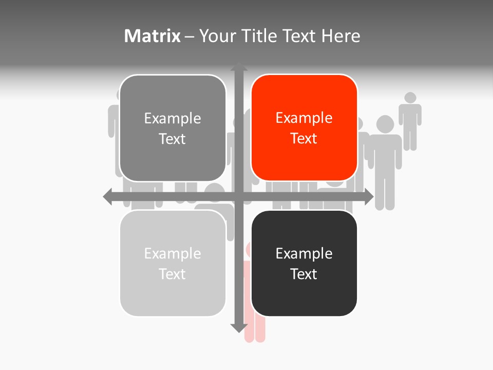 View Of Nice White Hammock Hanging Between Two Palms PowerPoint Template