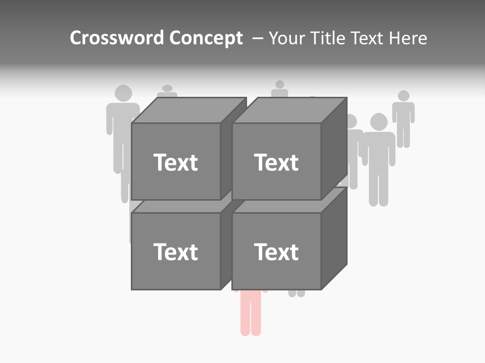 View Of Nice White Hammock Hanging Between Two Palms PowerPoint Template