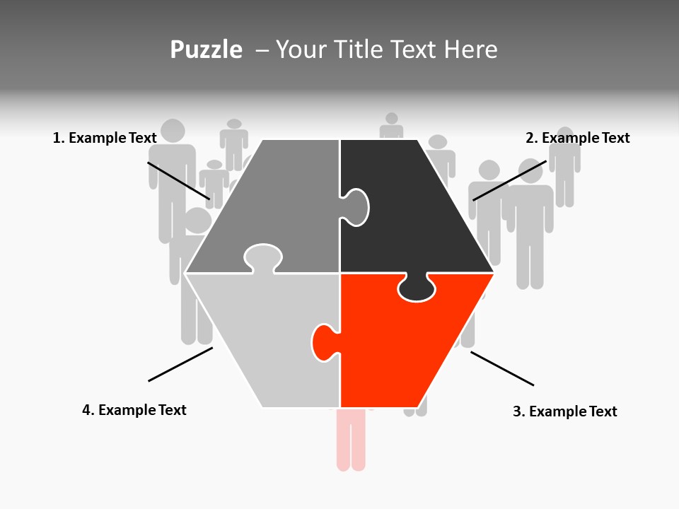 View Of Nice White Hammock Hanging Between Two Palms PowerPoint Template