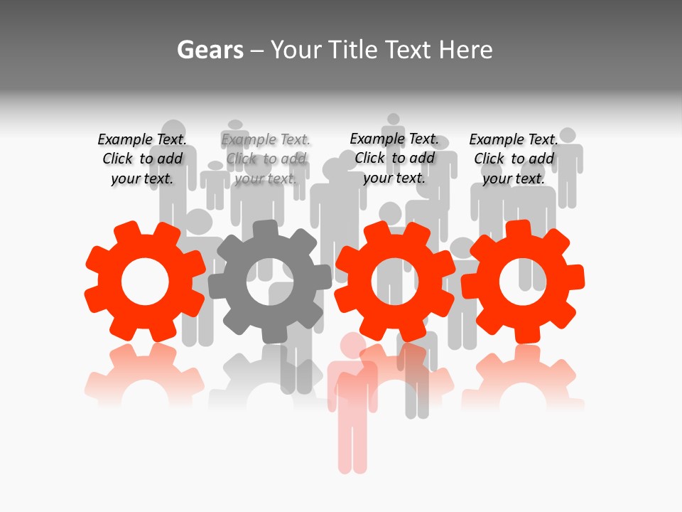 View Of Nice White Hammock Hanging Between Two Palms PowerPoint Template