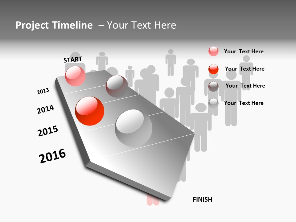 View Of Nice White Hammock Hanging Between Two Palms PowerPoint Template