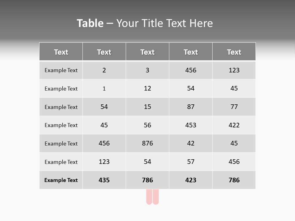 View Of Nice White Hammock Hanging Between Two Palms PowerPoint Template