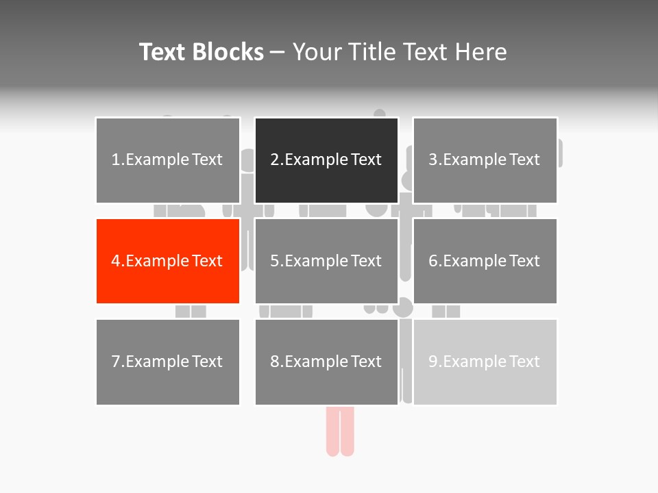 View Of Nice White Hammock Hanging Between Two Palms PowerPoint Template