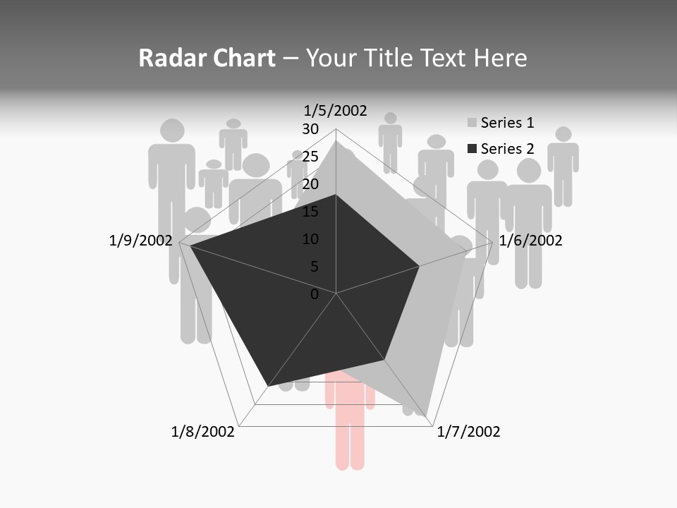 View Of Nice White Hammock Hanging Between Two Palms PowerPoint Template