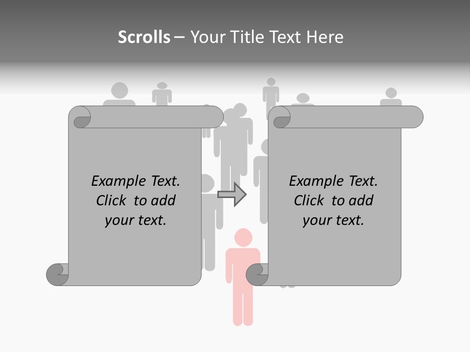 View Of Nice White Hammock Hanging Between Two Palms PowerPoint Template