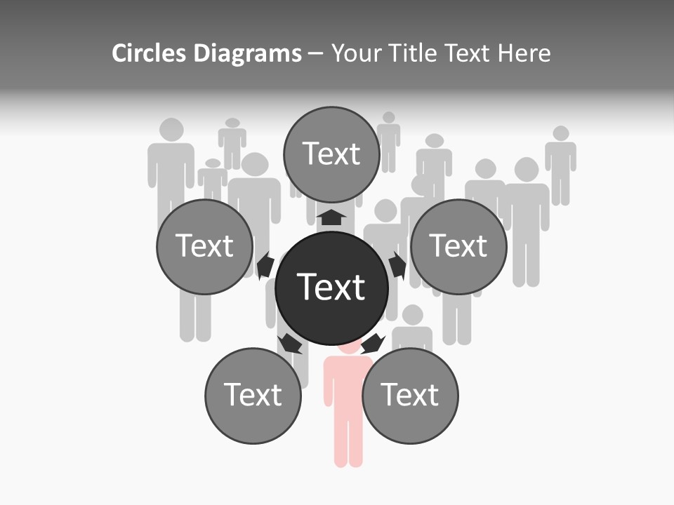 View Of Nice White Hammock Hanging Between Two Palms PowerPoint Template