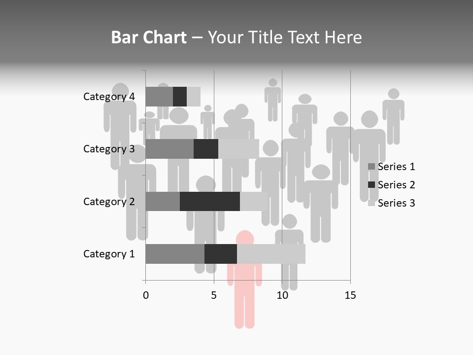 View Of Nice White Hammock Hanging Between Two Palms PowerPoint Template
