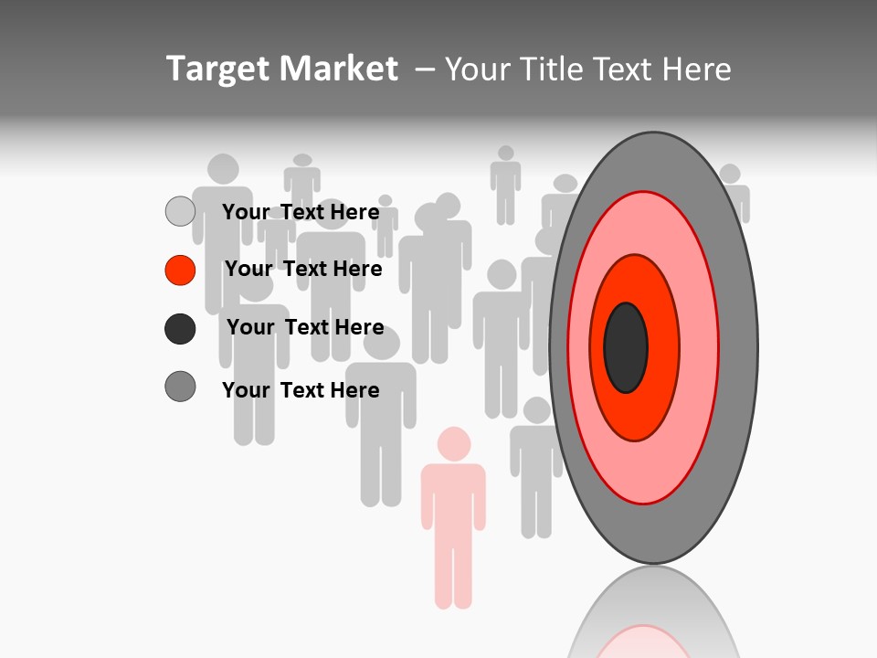 View Of Nice White Hammock Hanging Between Two Palms PowerPoint Template