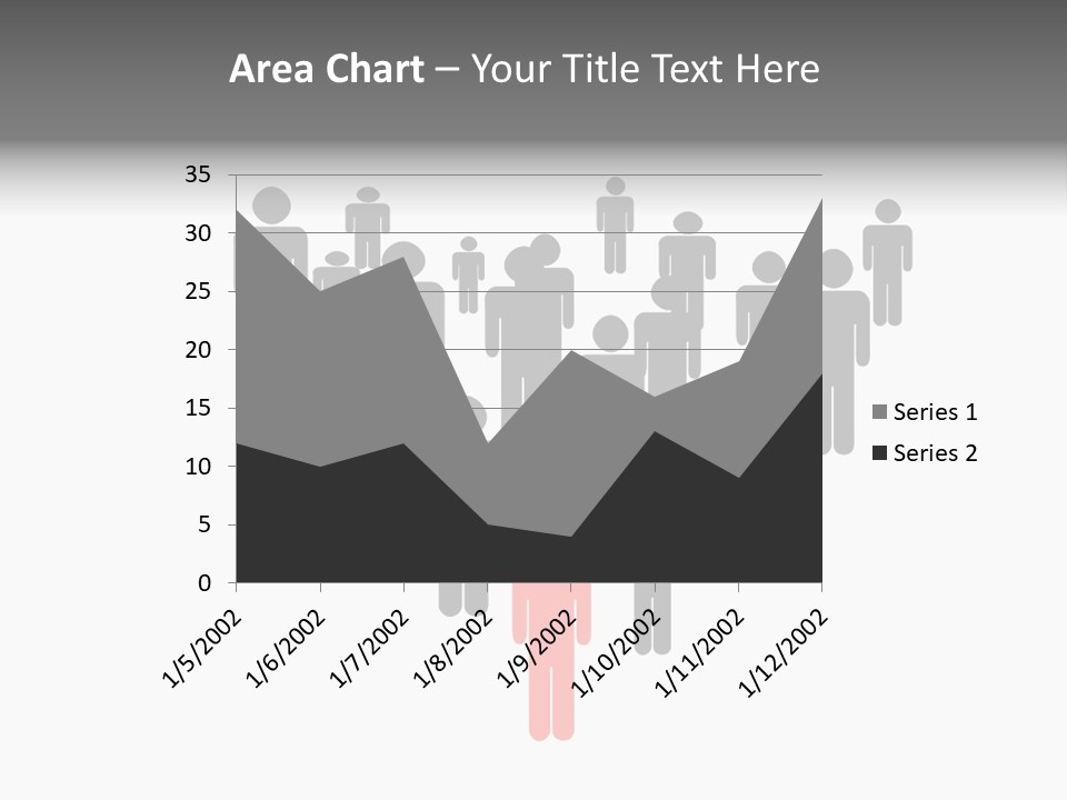 View Of Nice White Hammock Hanging Between Two Palms PowerPoint Template