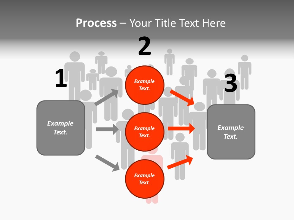 View Of Nice White Hammock Hanging Between Two Palms PowerPoint Template