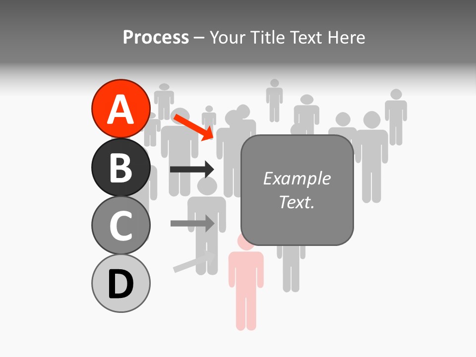 View Of Nice White Hammock Hanging Between Two Palms PowerPoint Template