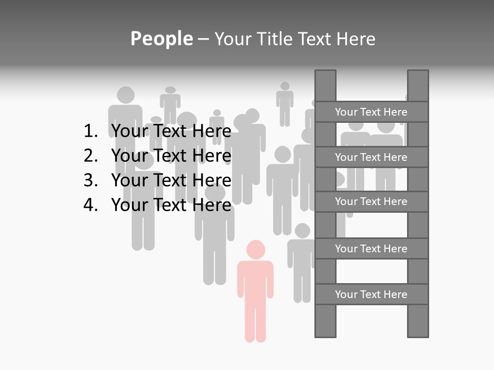 View Of Nice White Hammock Hanging Between Two Palms PowerPoint Template