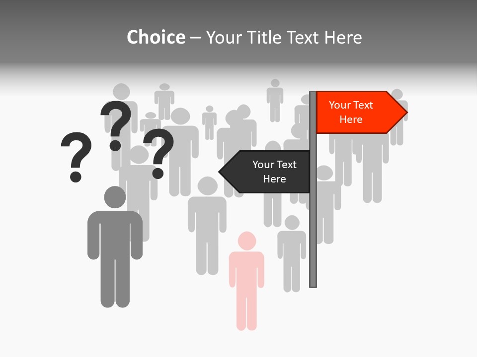 View Of Nice White Hammock Hanging Between Two Palms PowerPoint Template