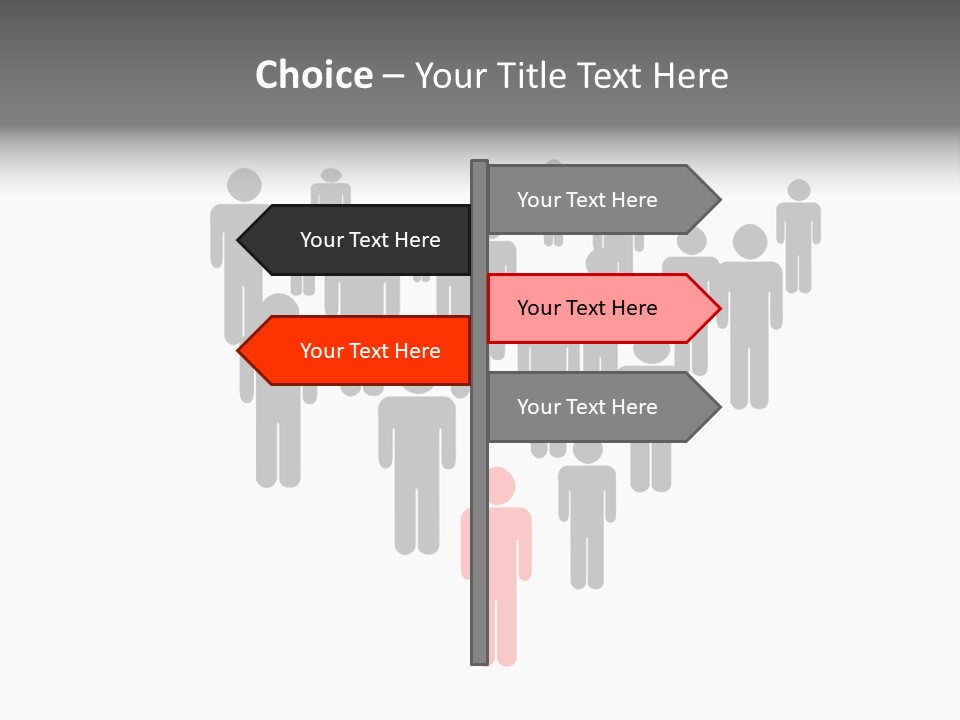 View Of Nice White Hammock Hanging Between Two Palms PowerPoint Template