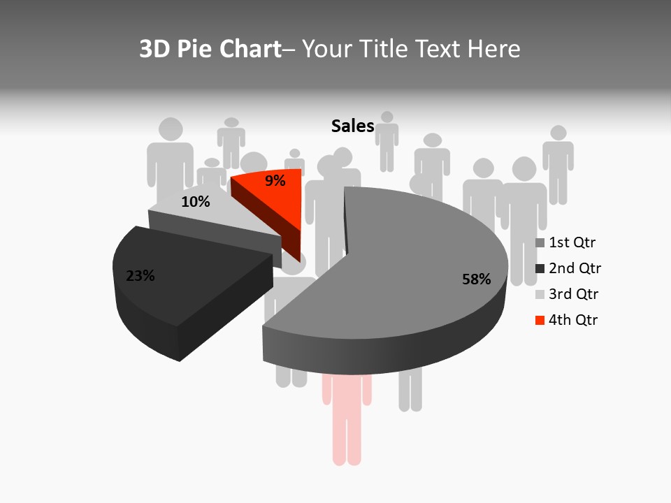 View Of Nice White Hammock Hanging Between Two Palms PowerPoint Template