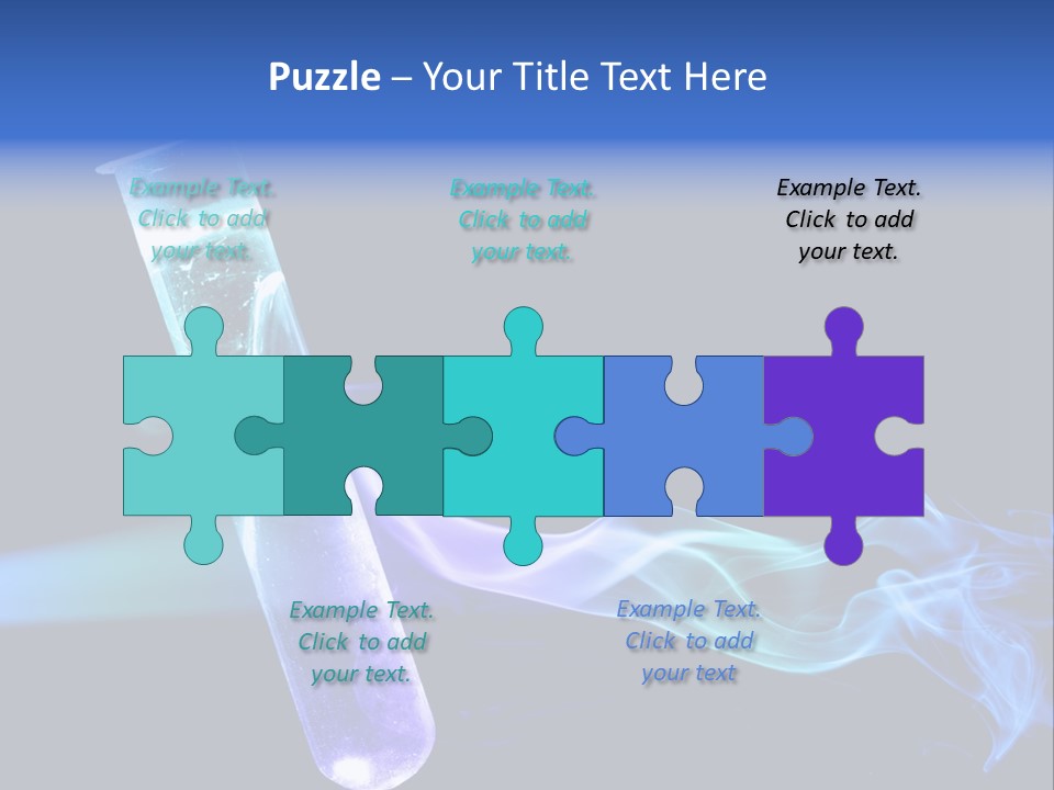 A Pipe With Smoke Coming Out Of It On A Black Background PowerPoint Template