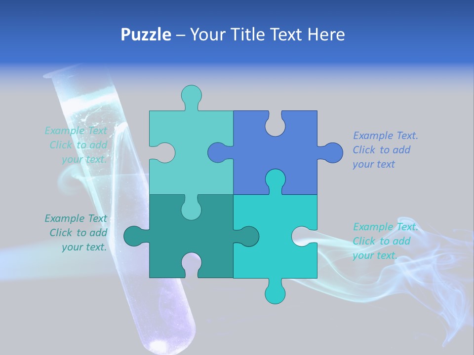 A Pipe With Smoke Coming Out Of It On A Black Background PowerPoint Template