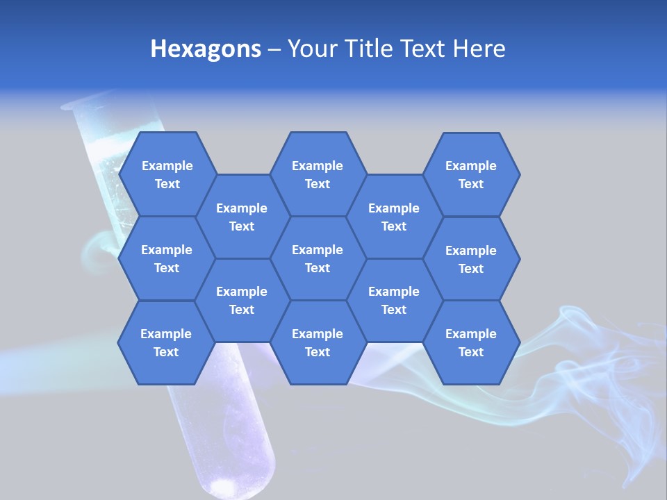 A Pipe With Smoke Coming Out Of It On A Black Background PowerPoint Template