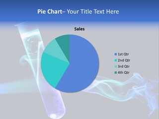 A Pipe With Smoke Coming Out Of It On A Black Background PowerPoint Template