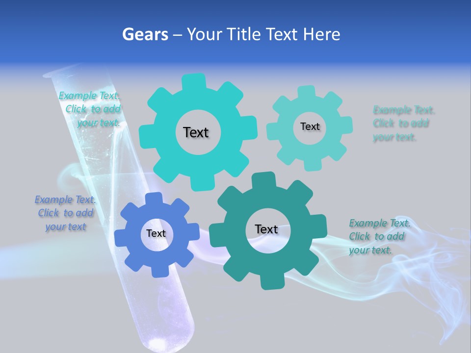 A Pipe With Smoke Coming Out Of It On A Black Background PowerPoint Template
