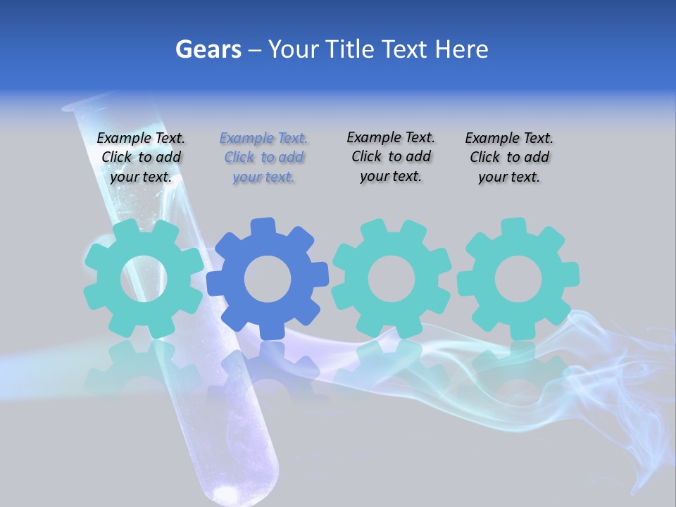 A Pipe With Smoke Coming Out Of It On A Black Background PowerPoint Template